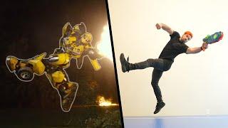 Stunts From Transformers In Real Life (Parkour)