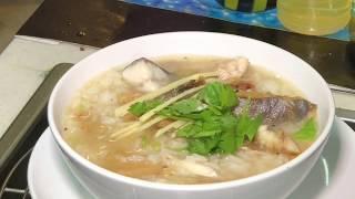 Teo chew pomfret fish porridge 潮州鲳鱼粥