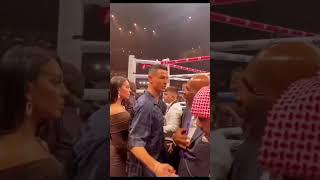 Two legends Cristiano vs mike Tyson