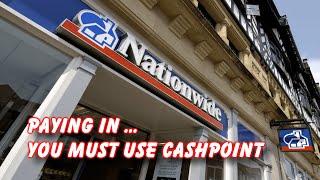 Nationwide: Pay in cheques, must use cashpoint