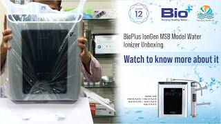 BioPlus IonGen MSB Model Water Ionizer Unboxing | Bio+ | USDFA KDFA Medical Device