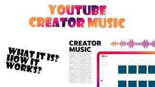 Youtube Creator Music | How does it work? (No more monetization Issue)