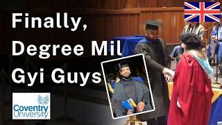 Finally, I Have Completed My Graduation From Coventry University UK | Convocation Ceremony Vlog UK