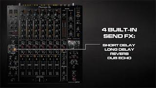 #5. How to use built-in Send/Return FX | DJM-V10 6-channel professional mixer tutorial series