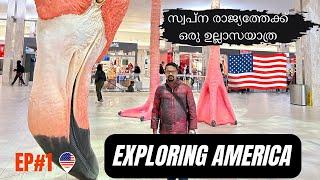 India to USA  Travel Vlog 2024 US#1