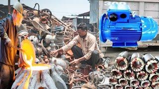 Electrical Motor Manufacturing Process : Foundry to Finish | @darkskills00