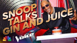 Snoop Dogg Breaks Down His Iconic Song "Gin and Juice" | The Voice | NBC