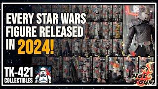 A Quick Recap Of EVERY Hot Toys Star Wars Release of 2024!! So Many Figures!!