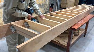 Amazing Design Ideas Woodworking Skills Ingenious Easy - Build A Smart Folding Staircase Save Space