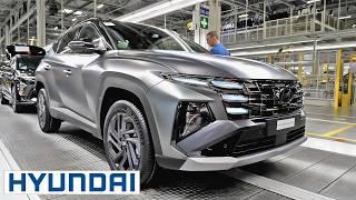 How the HYUNDAI Tucson is assembled in Czechia, production plant Nošovice