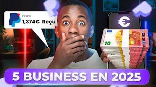 5 Meilleurs Business A Lancer Depuis Son Telephone En 2025 Pour Debutant De A à Z (1000€ par mois)