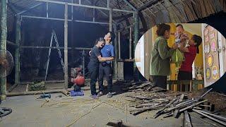 Sweet Couple: Bamboo house will become more beautiful - Daughter's first day of school