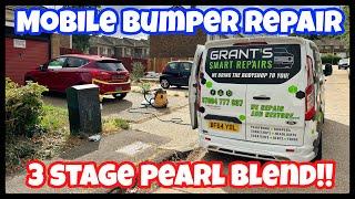 3 stage pearl blend!! Smart repair on Ford Fiesta