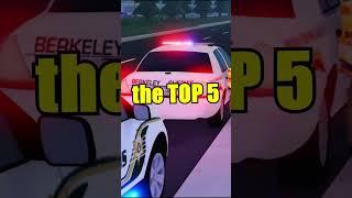 Top 5 BEST Police Games on Roblox [2022] #shorts