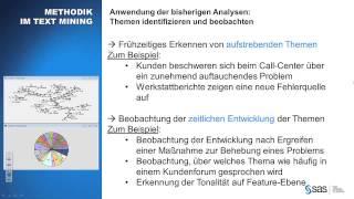 Text Mining II: Beispielprozess und Methodik