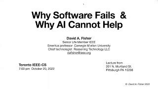 Why Software Fails and Why AI Cannot Help