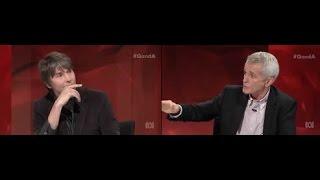 Professor Brian Cox explains climate science to denier Australian Senator Malcolm Roberts