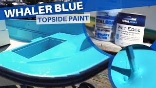 TotalBoat Boston Whaler Blue Wet Edge Topside Paint