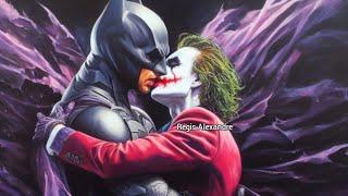 Gay Kissing Joker 🃏 & Batman movie characters