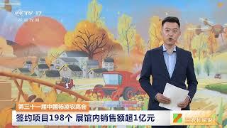 [三农长短说]第三十一届中国杨凌农高会 签约项目198个 展馆内销售额超1亿元 | 农业致富经 Agriculture And Farming