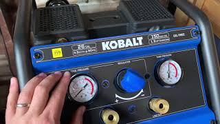 Noise Reduction | Harbor Freight VS Kobalt Air Compressor