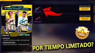 RAPIDO ELIGE AK DRAGON Y MP40 GRATIS? FREE FIRE REGALOS POR MIRAR LA TRANSMISION FFWS RECLAMA YA