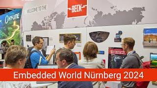 Beck Elektronik shows new display technologies | Embedded World 2024