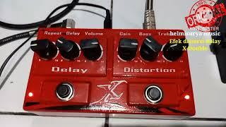 Efek distorsi delay double X harga murah kualitas sedap