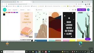 Canva Bookmarks