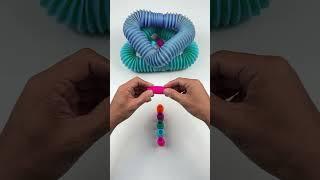 Changing colors Odd-ASMR POP #diy #satisfyingvideos #relaxing #creative #oddasmr #insideout #colors