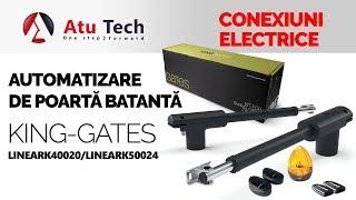 Cum realizam conenexiunile electrice pe automatizarea de poarta batanta KING GATES