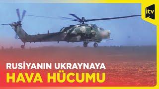 Rusiyanın Mi-28 helikopteri Ukrayna mövqelərini vurdu