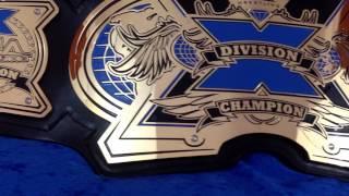 TNA X Division Championship belt by Wildcat Belts