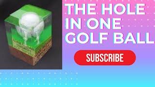 EPOXY RESIN GOLF BALL