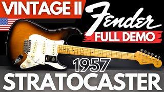 Fender American Vintage II 1957 STRATOCASTER FULL DEMO