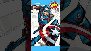 MEWARNAI | COLORING | CAPTAIN AMERICA