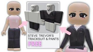 HOW TO GET STEVE TREVOR'S TRACKSUIT & PANTS ON ROBLOX | FREE CLASSIC CLOTHES