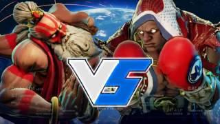 Street Fighter V //  Mellowlink Vs FaceSad