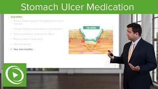 Stomach Ulcer (Peptic Acid Disease) Medication – Pharmacology | Lecturio