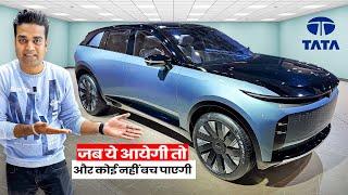 TATA Avinya X Electric Luxury SUV | Rival for Mahindra electric car in the future