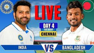 India vs Bangladesh, 1st Test, Day 4 | IND vs BAN Live | IND vs BAN  Live Score & Commentary