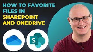 How to favorite files and folders in SharePoint and OneDrive for Business