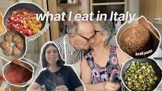 What I eat in a week at my Nonna's in Italy 