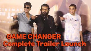 Game Changer Trailer Launch (Hindi) | Mumbai Press Meet  | Ram Charan | Shankar | Dil Raju