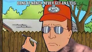 ️Dale Gribble tries an E-Cig ️