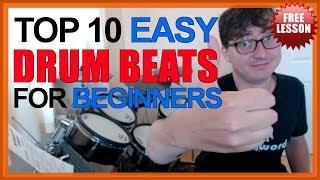 Top 10 Easy Drum Beats for Beginners - www.DrumsTheWord.com