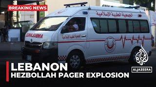 Hezbollah members wounded in Lebanon when pagers exploded: Report