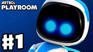 Astro's Playroom - Full Game Walkthrough Part 1 - CPU Plaza and Cooling Springs! (PS5 4K)