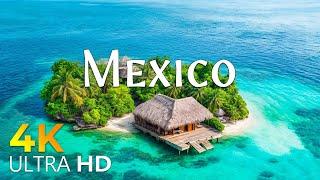 12 HOURS DRONE FILM: " MEXICO 4K " + Relaxation Film 4K ( beautiful places in the world 4k )