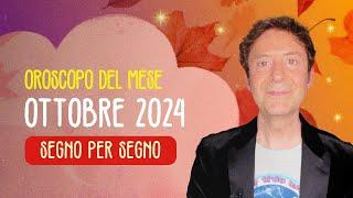 OROSCOPO DEL MESE: OTTOBRE 2024